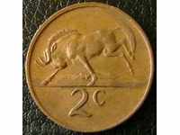 2 cents 1978, South Africa