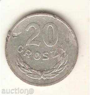 +Полша  20  гроша  1979 г.