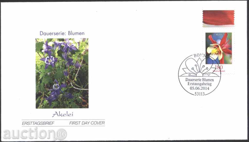 Envelope / FDC / Flower 2014 from Germany