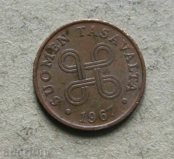 1π 1967 Φινλανδία με τιμή € 0.20 | 0.39 BGN