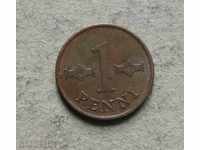 1 penny 1967 Finland