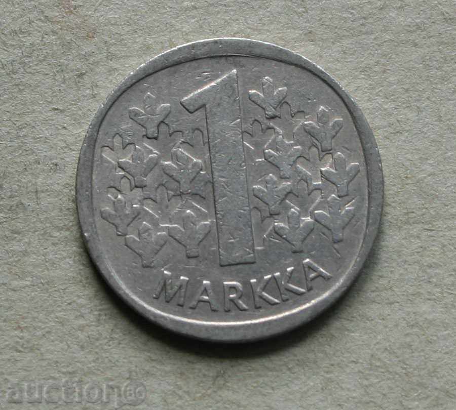 1 марка 1978 Финландия