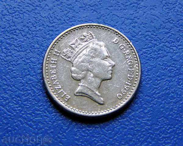 Great Britain 5 pence (5 Pence) 1990 with price 0.30 BGN | € 0.15 Great Britain 5 pence (5 Pence) 1990 with price 0.30 BGN | € 0.15