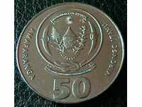 50 francs 2011, Rwanda