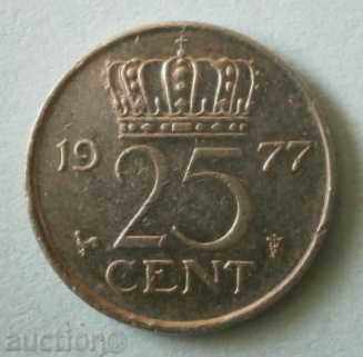 25 цента 1977г. Холандия