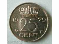 25 de cenți 1979. Olanda