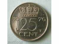 25 cenți 1976 Olanda
