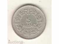 +Франция  5  франка  1947 г. В