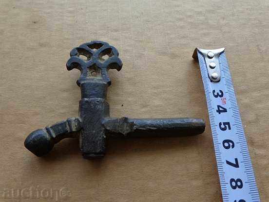 Auction Old bronze crane, a cannon Auction Old bronze crane, a cannon