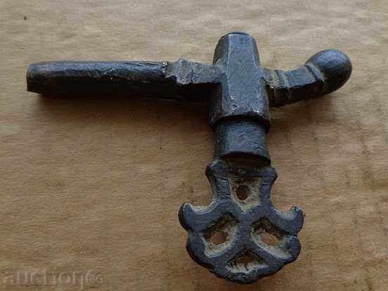 Old bronze crane, a cannon - 6 Old bronze crane, a cannon - 6