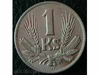 1 Krone 1942, η Σλοβακία