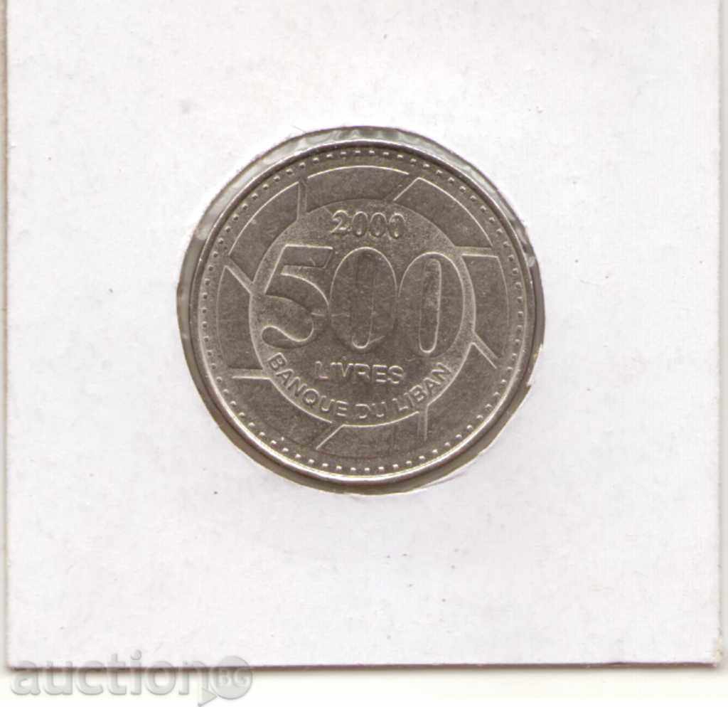 Lebanon-500 Līrah / Livres-2000-KM # 39 ++ with price 4.00 BGN | € 2.05 Lebanon-500 Līrah / Livres-2000-KM # 39 ++ with price 4.00 BGN | € 2.05