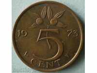 Olanda 5 cenți 1973.