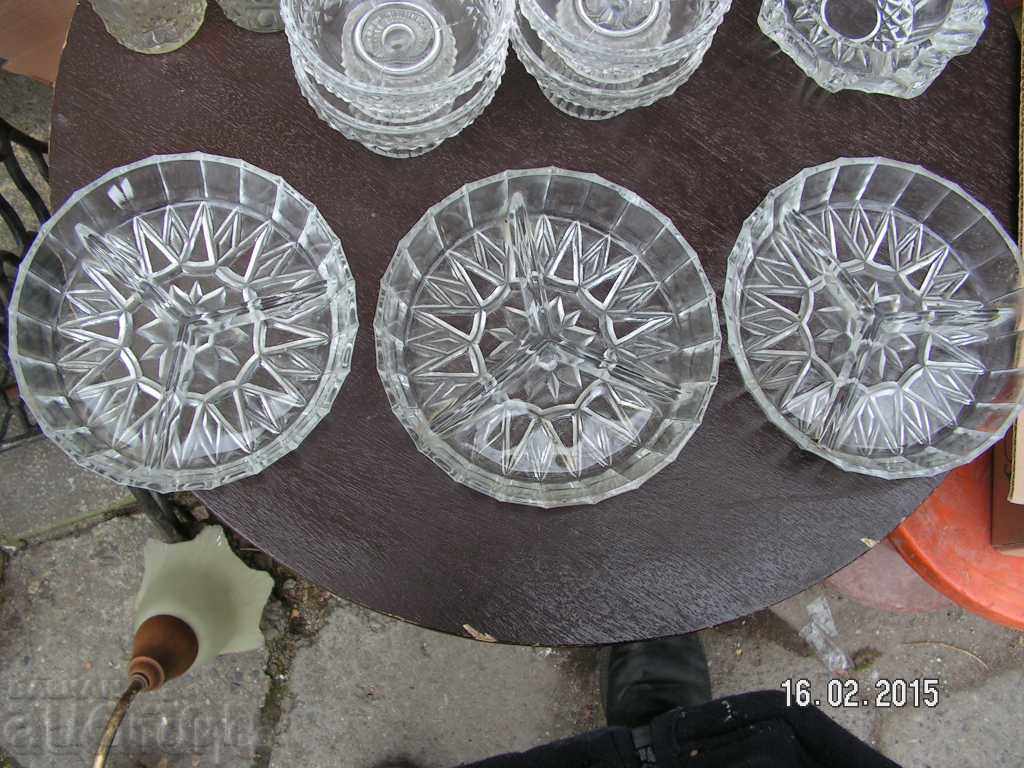 4847. STAR SERVICE POCKETS TROYKA MASSIVE GLASS with price 15.00 BGN | € 7.67 4847. STAR SERVICE POCKETS TROYKA MASSIVE GLASS with price 15.00 BGN | € 7.67