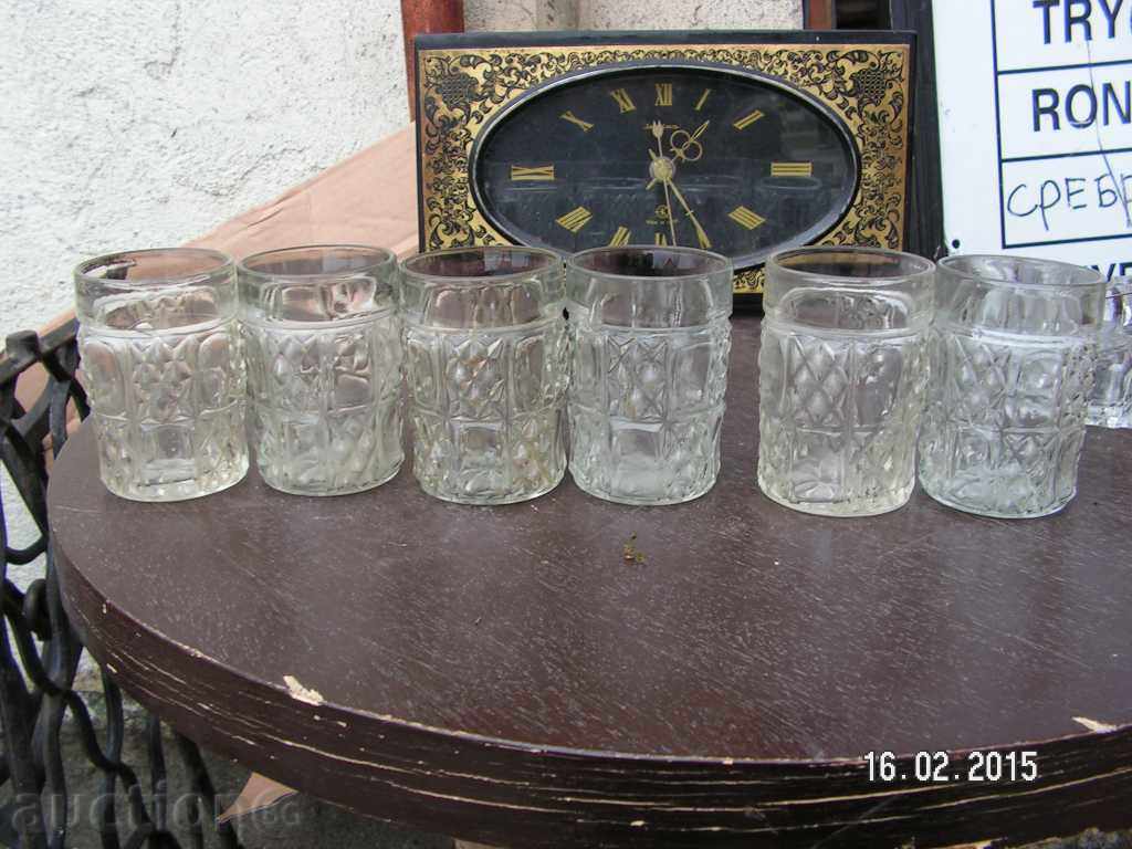 4849. STAR SERVICE POWDER MASSIVE GLASS with price 15.00 BGN | € 7.67 4849. STAR SERVICE POWDER MASSIVE GLASS with price 15.00 BGN | € 7.67