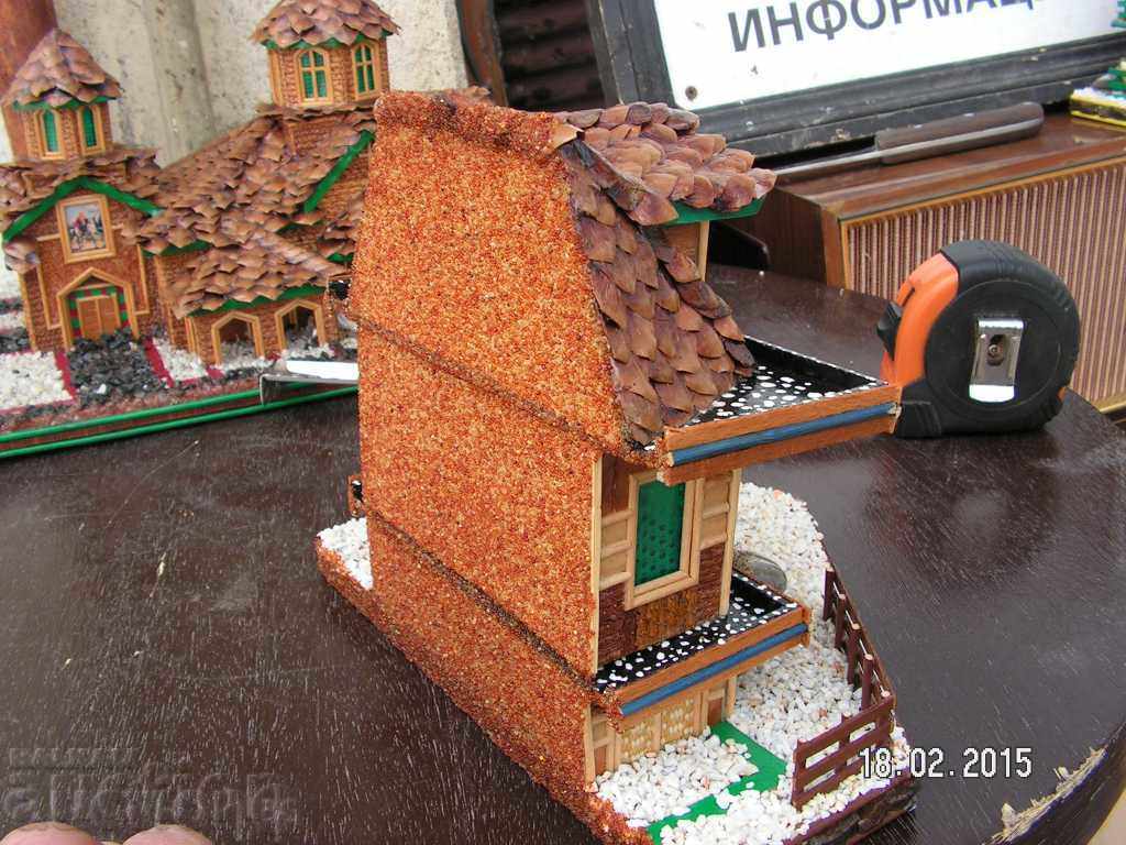 Delivery of 4857. BEAUTIFUL WOODEN HOUSE MODEL FULLY MANUFACTURING EES