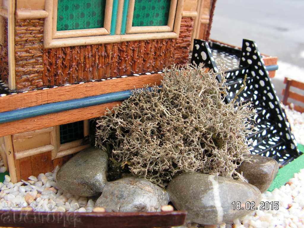 4857. BEAUTIFUL WOODEN HOUSE MODEL FULLY MANUFACTURING EES - 7