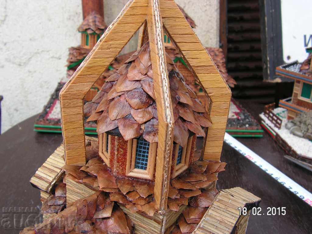 Delivery of 4858. BEAUTIFUL WOODEN CHURCH MODEL Delivery of 4858. BEAUTIFUL WOODEN CHURCH MODEL