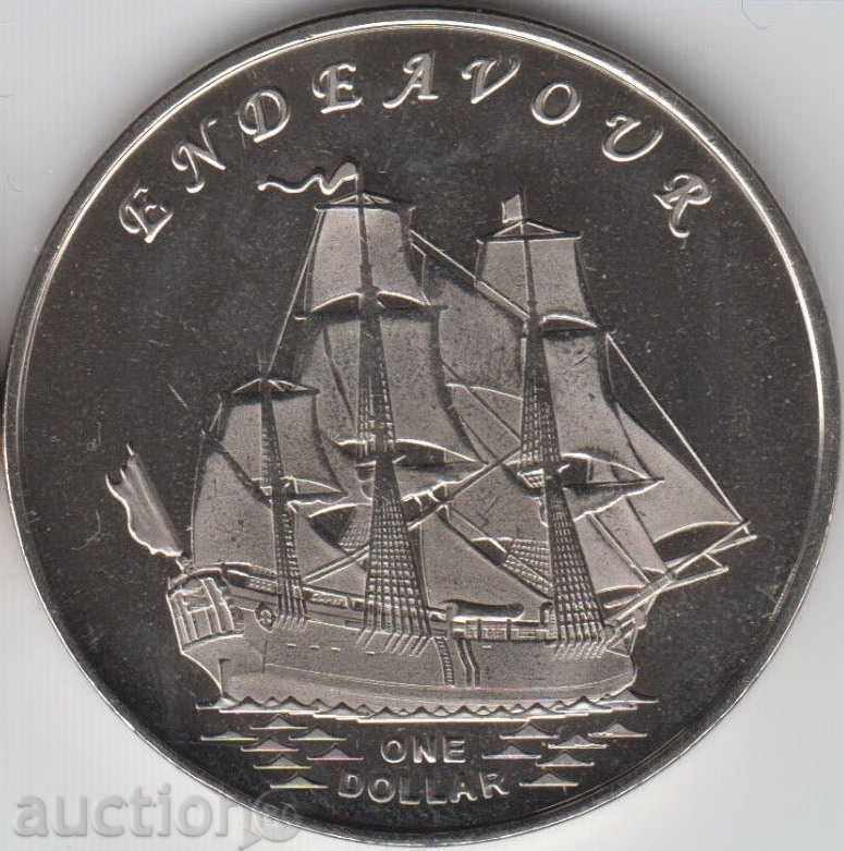 1 долар 2014, Гилбъртови острови(Endeavour)
