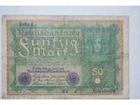 50 марки Германия 1919