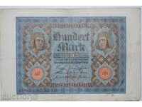 100 marks Germany 1920 8 figures