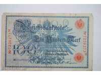 100 marks Germany 1908