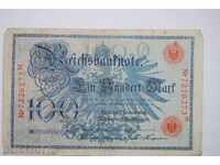 100 marks Germany 1908