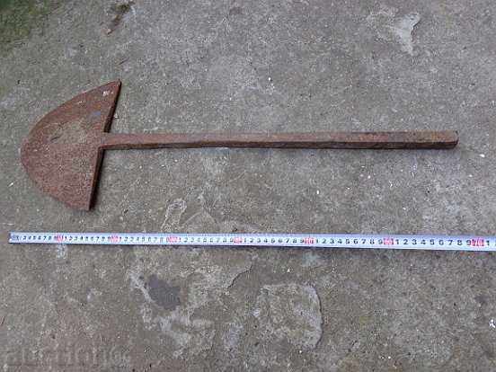 Lemish de la plug vechi forjat manual, chiryaslo, fier forjat - 6
