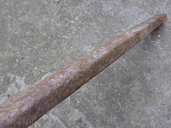 Lemish de la plug vechi forjat manual, chiryaslo, fier forjat - 7