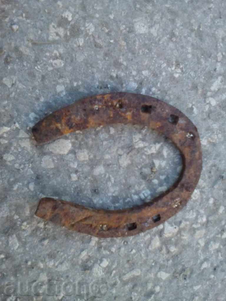 old authentic horseshoe