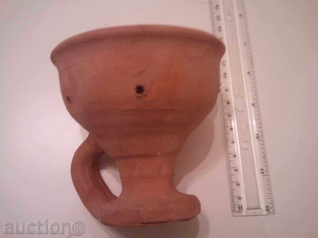 Delivery of ancient ceramic incense burner incense burner