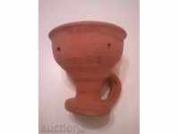 arzător de tămâie din ceramică antică arzător de tămâie