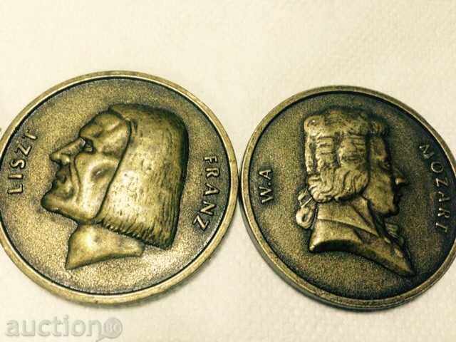 Lot limited bronze plaques - 7