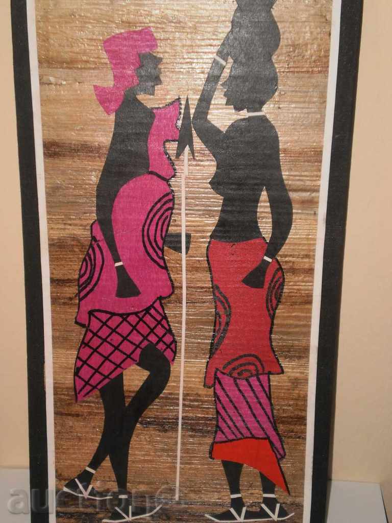 Pair of picture-tables from banana leaf-5 - 5 Pair of picture-tables from banana leaf-5 - 5