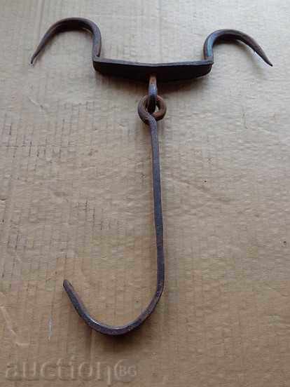Forged buttock, hook, wrought iron with price 23.00 BGN | € 11.76 Forged buttock, hook, wrought iron with price 23.00 BGN | € 11.76