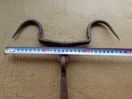 Forged buttock, hook, wrought iron - 5 Forged buttock, hook, wrought iron - 5