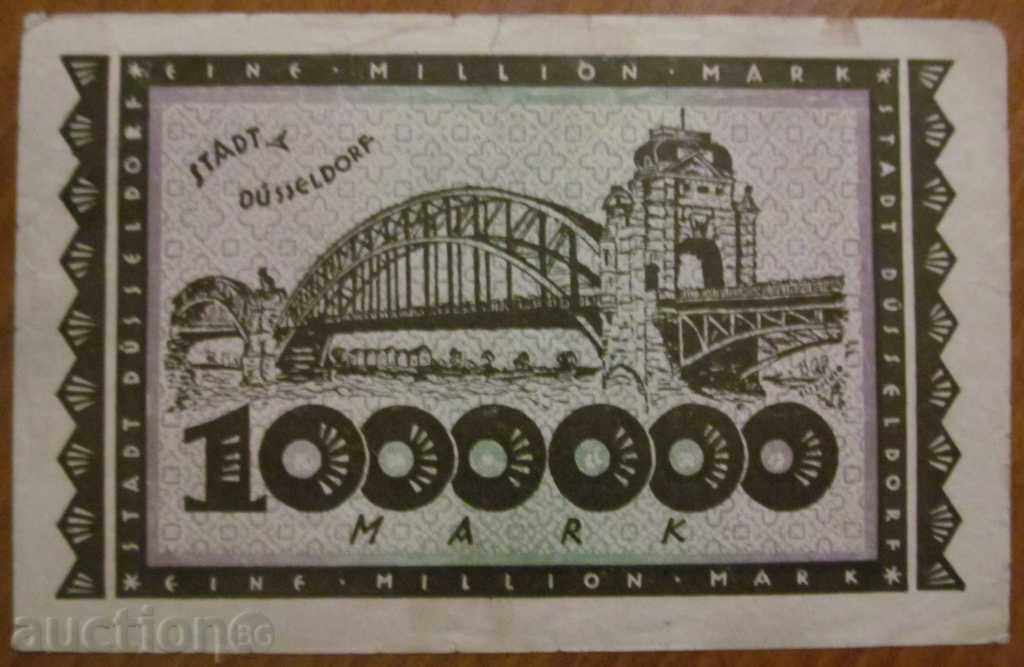 1 MILLION MARKS 1923 with price € 7.50 | 14.67 BGN