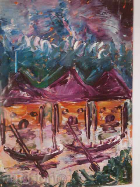 Delivery of Oil painting series from Africa-11 Delivery of Oil painting series from Africa-11