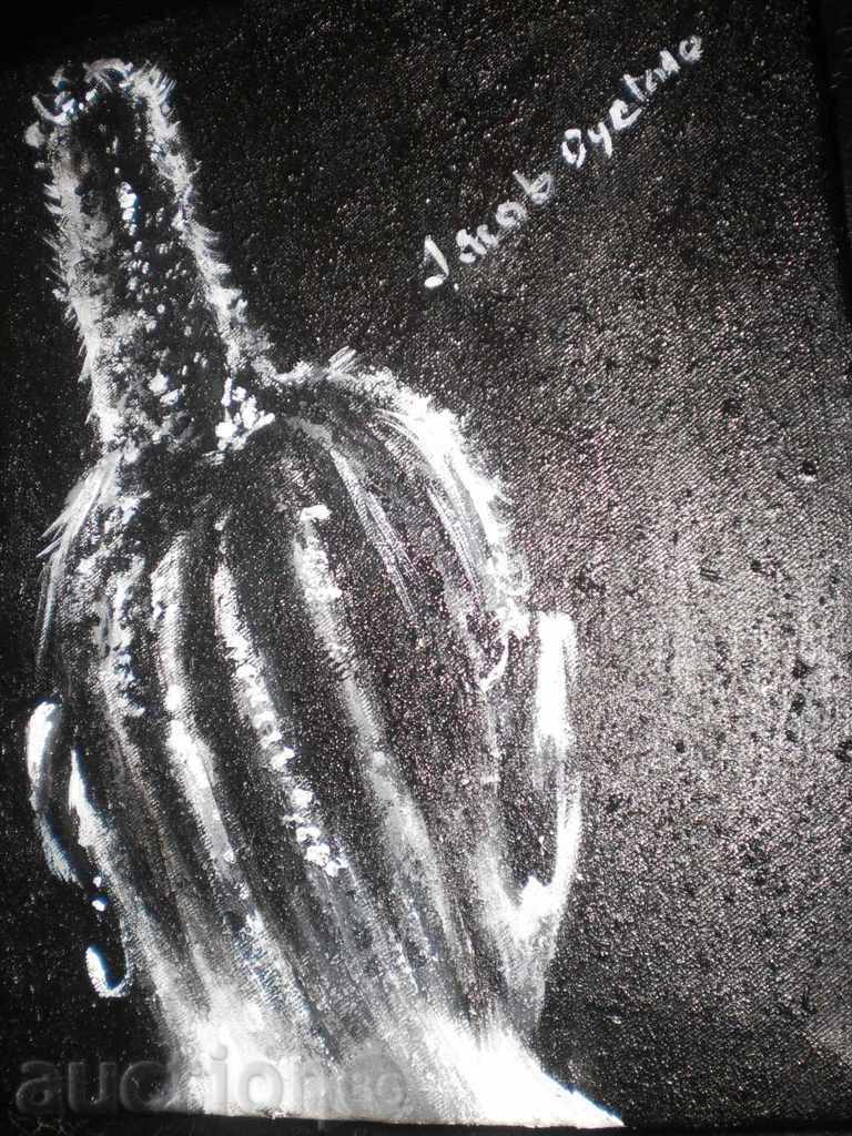 Delivery of Classic African hairstyle - painting with oil-series-1 Delivery of Classic African hairstyle - painting with oil-series-1