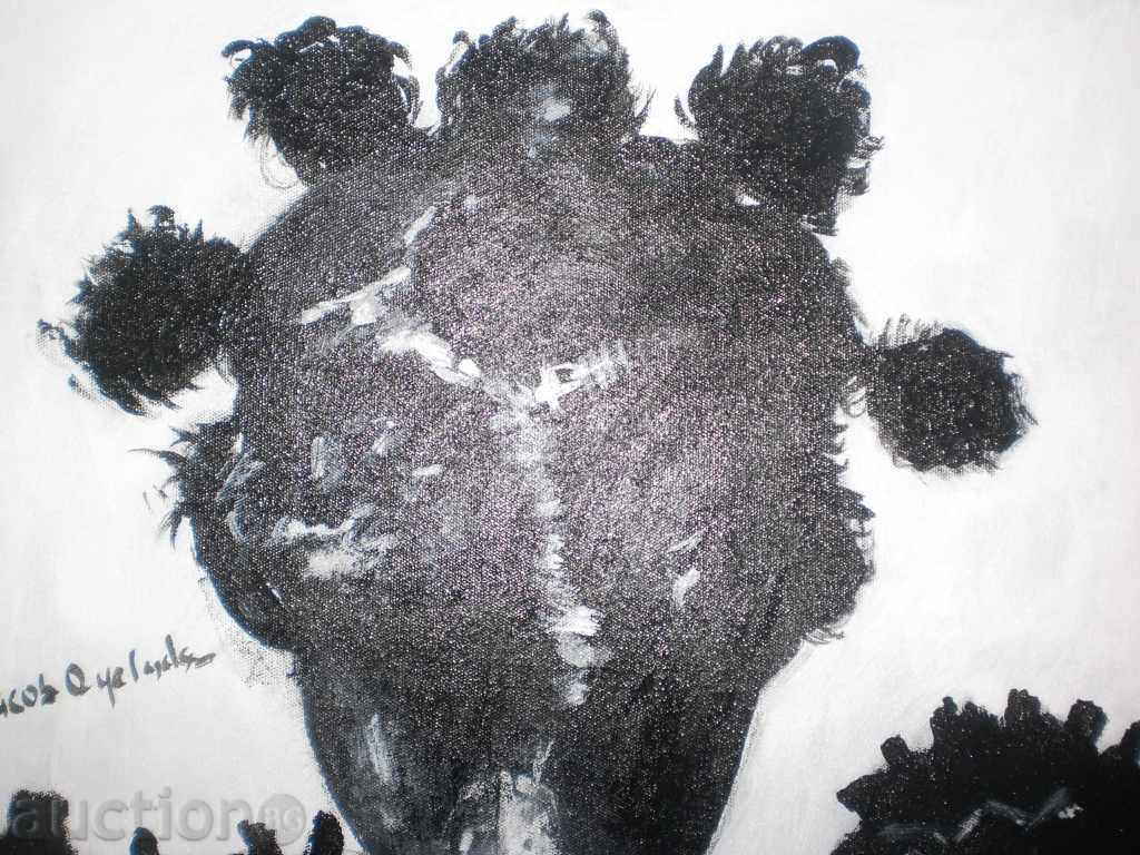 Classic African hairstyle - painting with oil-series-1 - 6 Classic African hairstyle - painting with oil-series-1 - 6