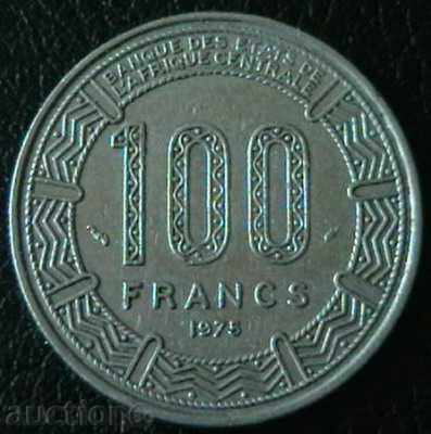 100 франка 1975, Конго