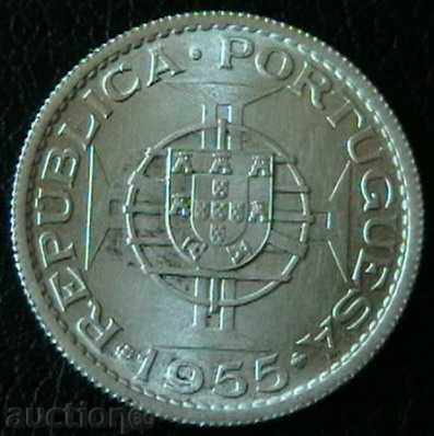 10 escudo 1955, Angola with price 20.00 BGN | € 10.23