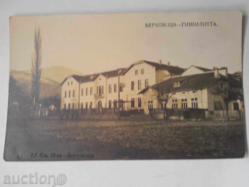 Carte poștală Berkovitsa 1930