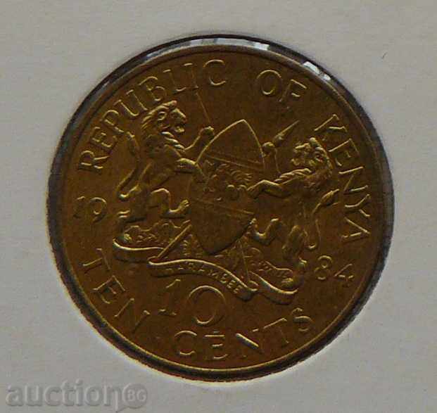 10 cenți 1984 Kenia