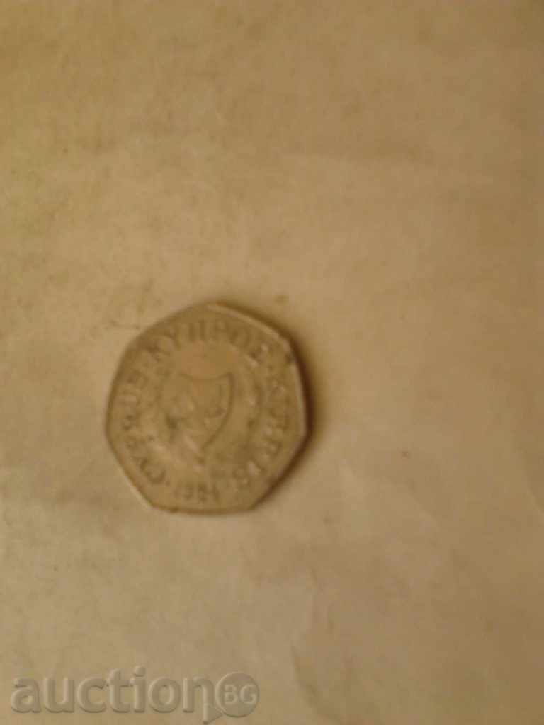 Cyprus 50 cents 1994 with price 0.65 BGN | € 0.33 Cyprus 50 cents 1994 with price 0.65 BGN | € 0.33