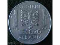 0.20 light 1941 (magnetic), Albania