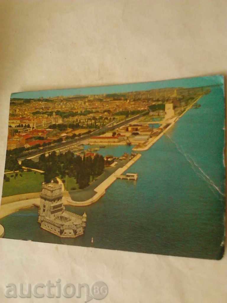 Καρτ ποστάλ Λισαβόνα Belem Πύργο, Μνημείο για το Discovery