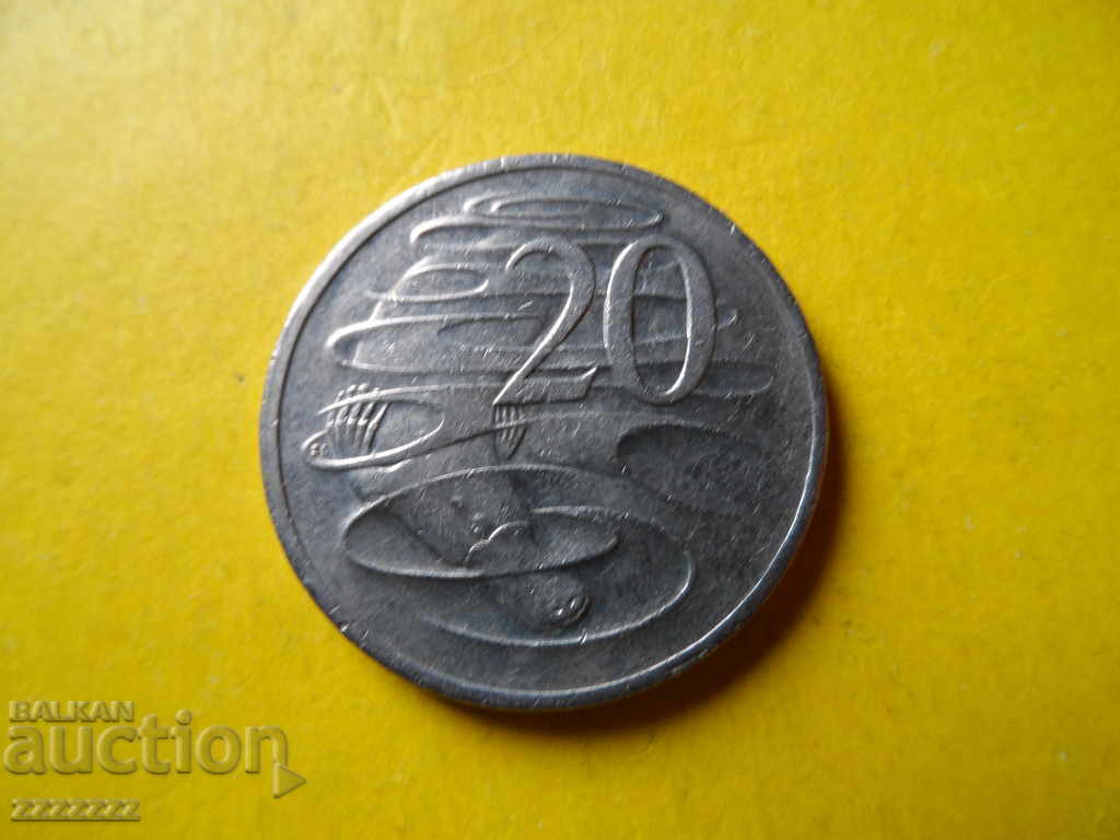 Delivery of 10 and 20 cents Australia - 1 Delivery of 10 and 20 cents Australia - 1