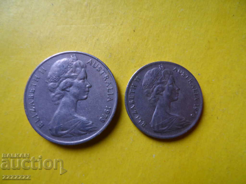20 и 10 цента Австралия - 2