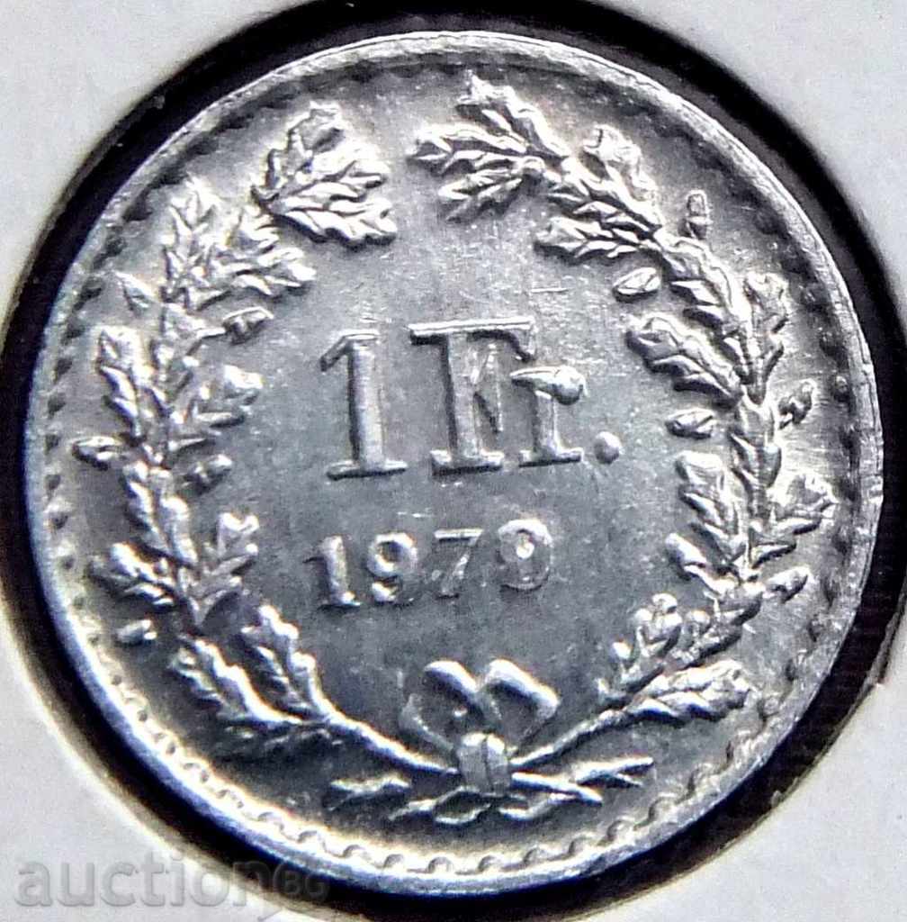 Switzerland 1 Franc 1979 AG.SIGG - Alum with price 4.00 BGN | € 2.05 Switzerland 1 Franc 1979 AG.SIGG - Alum with price 4.00 BGN | € 2.05